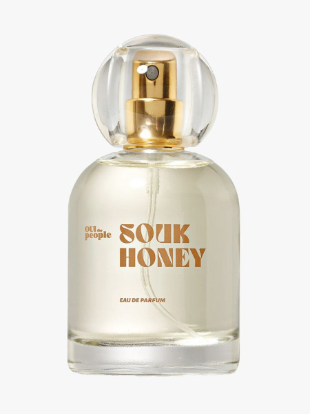 Oui the People Souk Honey in branded component on a light gray background